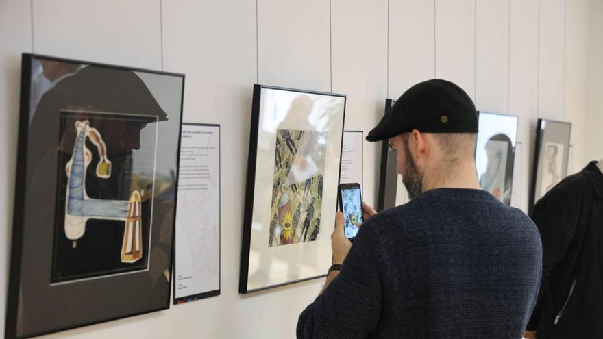 «Rosalía ilustrada»: 35 obras de 34 artistas arredor de Rosalía de Castro