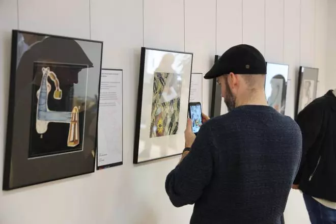 «Rosalía ilustrada»: 35 obras de 34 artistas arredor de Rosalía de Castro