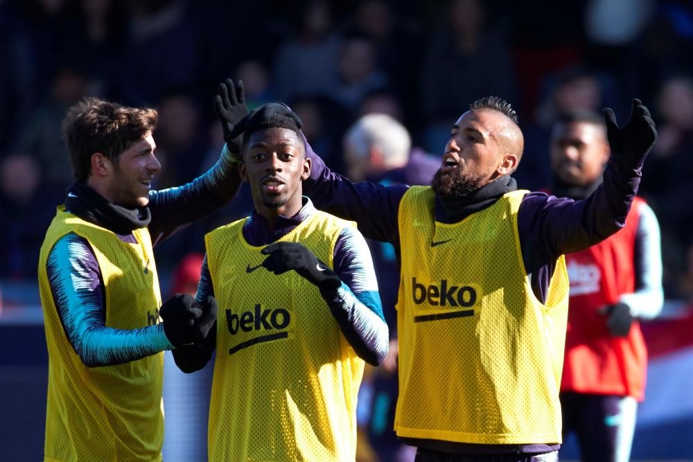 Entrenament portes obertes del Barça