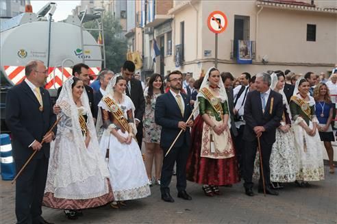 Ofrenda de flores a Sant Pasqual en Vila-real