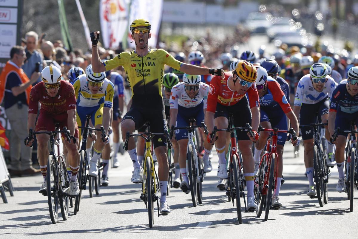 El ciclista Christophe Laporte es el primer líder de la Vuelta a Andalucía.