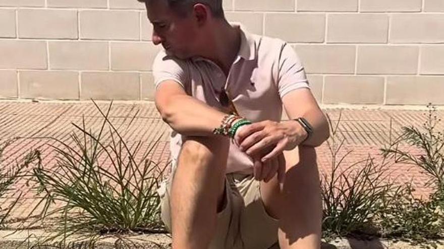 El portavoz del PP en Gandia, Víctor Soler, tira de humor con las plantas del alcalde Prieto: "El verdadero jardín botánico son las calles de la ciudad"