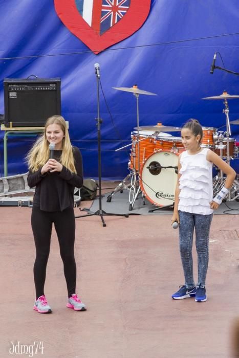 Festival escolar de lenguas extranjeras en La Atalaya de Guía