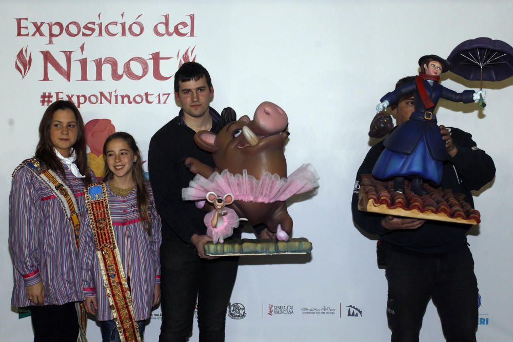 Último día de entrega de Ninots en la Exposición de 2017
