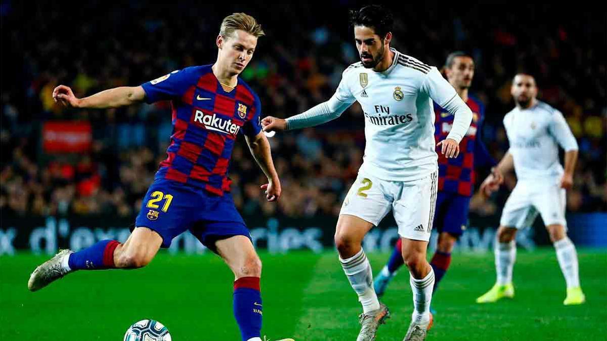 De Jong: "Claro que hay nervios, el Clásico es algo especial"