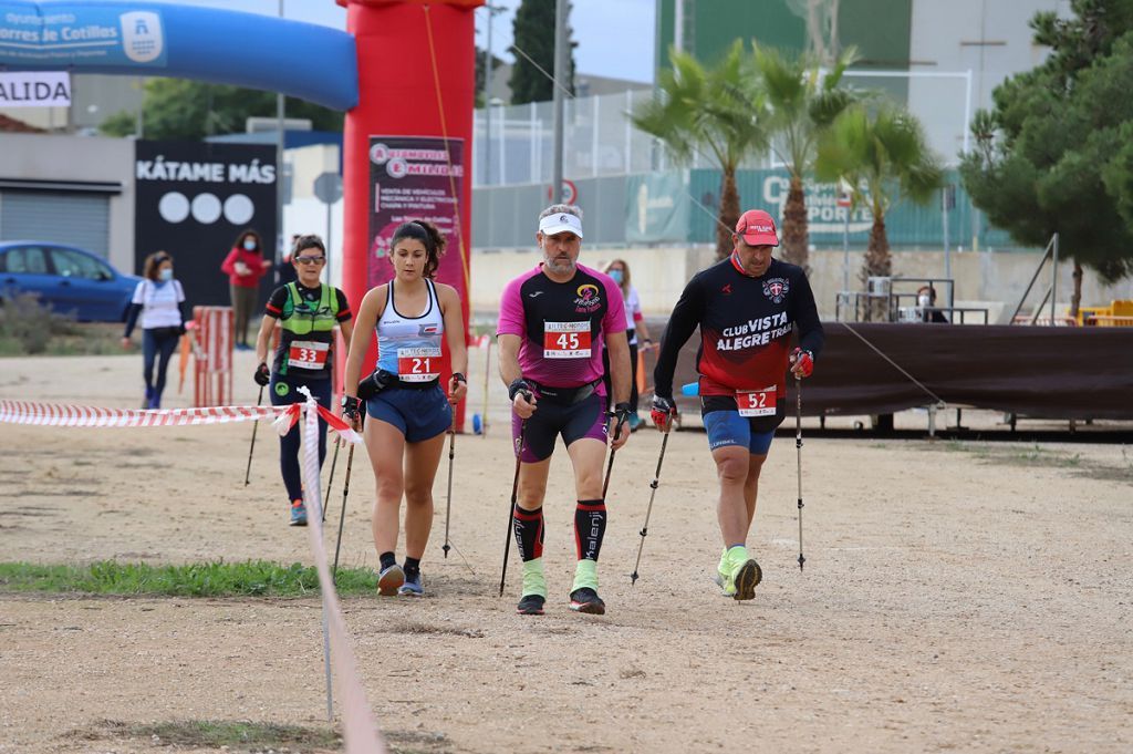 Campeonato regional de marcha nórdica en Las Torres de Cotillas