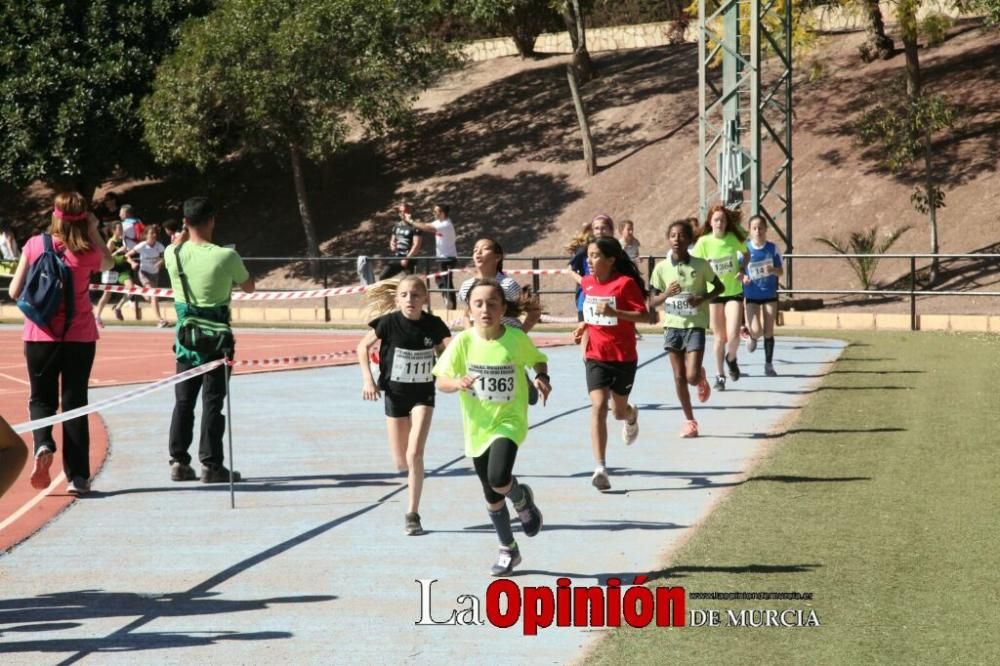 Final Cross Escolar de Lorca. Alevín femenino