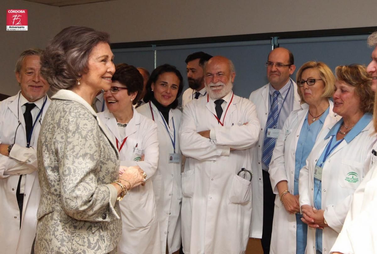 Fotogalería: La Reina Doña Sofía inaugura el acto central del 40º aniversario del Hospital Reina Sofía