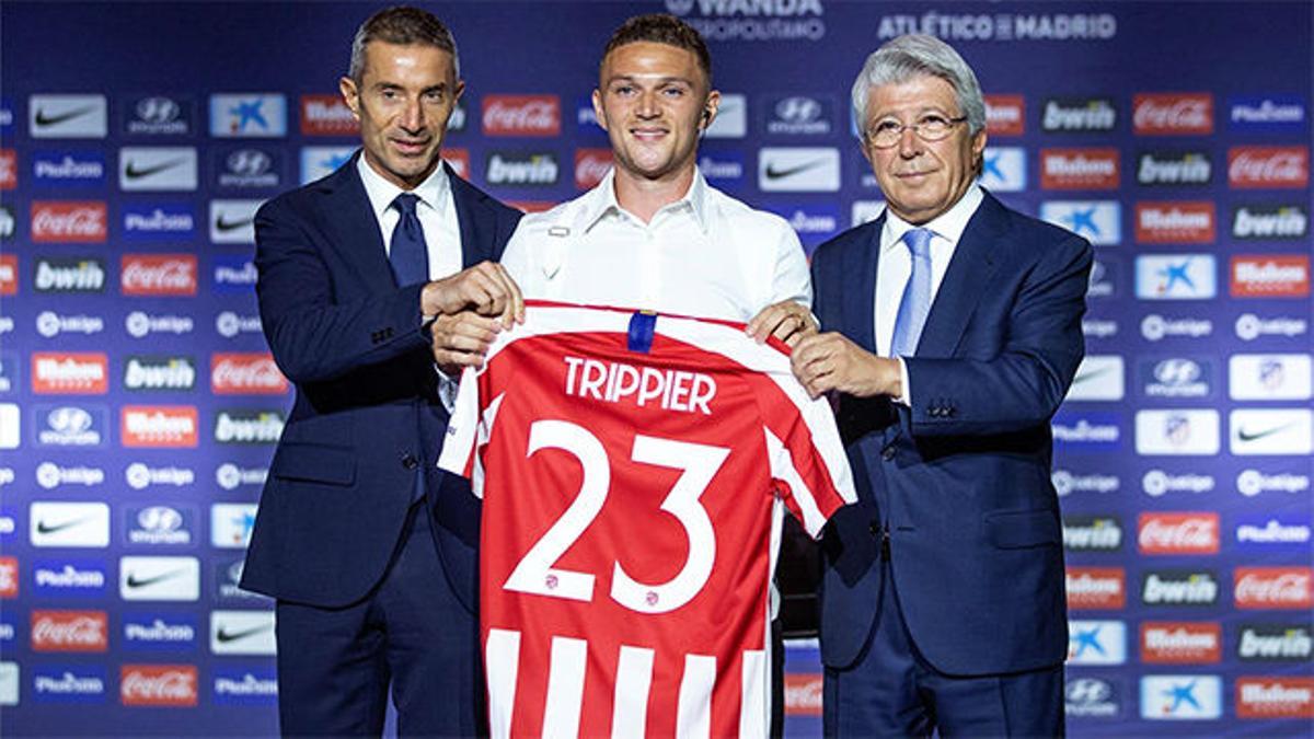 Trippier: "Simeone es uno de los mejores entrenadores del mundo"