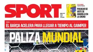 La portada de SPORT de hoy jueves, 10 de julio de 2025