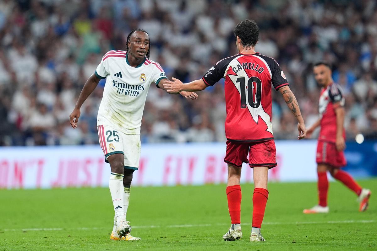 Diomande no aprovechó su oportunidad ante el Rayo Vallecano