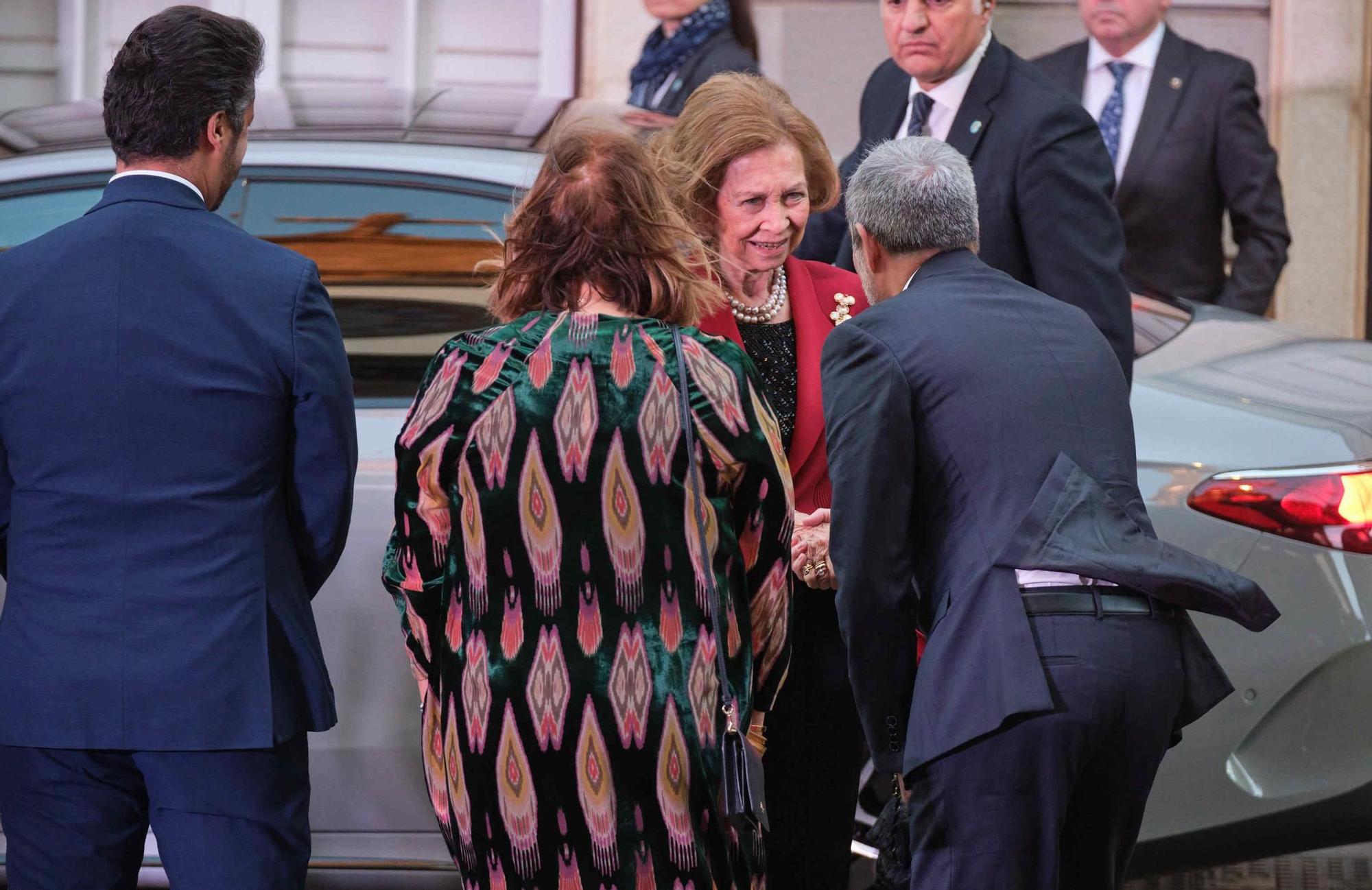 La reina emérita Doña Sofía asiste al concierto del 30 aniversario del Grupo de Ciudades Patrimonio de la Humanidad