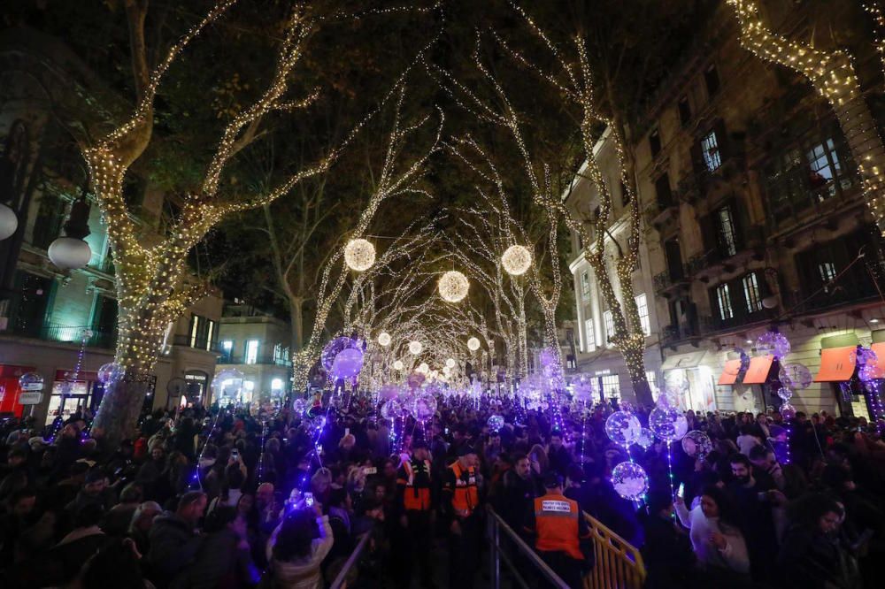 Encendido de luces de Navidad de Palma