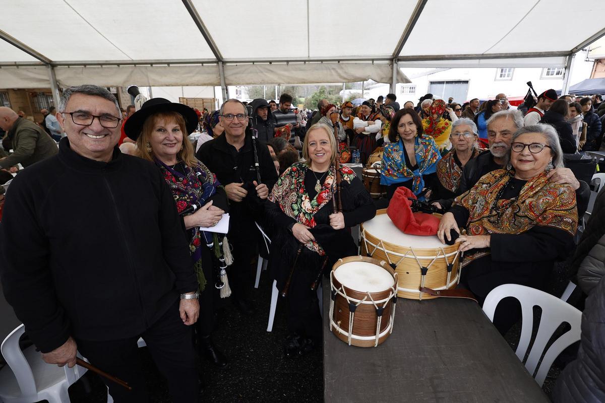 Algunos de los encargados de amenizar la fiesta con su música