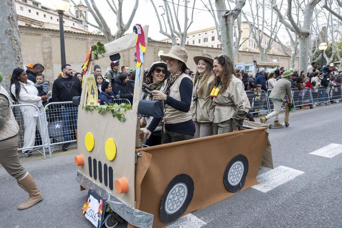 Sa Rua 2026: El espíritu del carnaval se impone en Palma