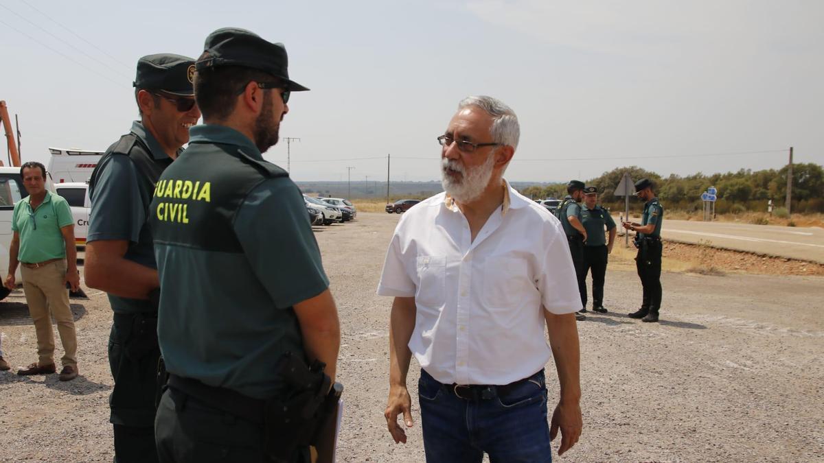 El subdelegado del Gobierno en Cáceres, José Antonio García Muñoz.