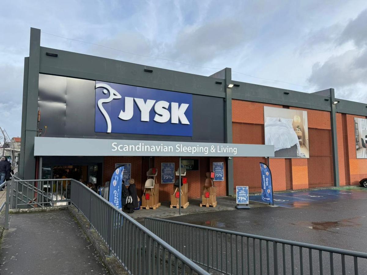 Exterior de la tienda de Culleredo