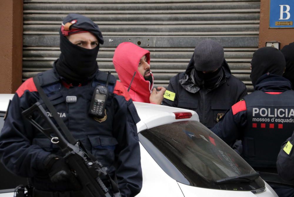 Dispositiu antidroga dels Mossos a la demarcació de Girona