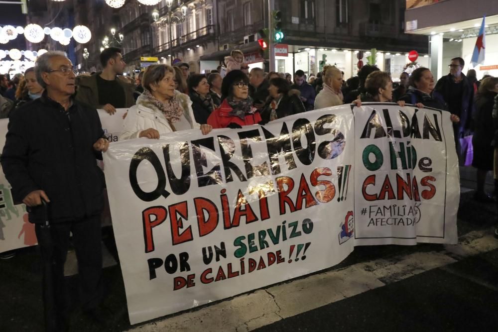 Manifestación en Vigo por la sanidad pública