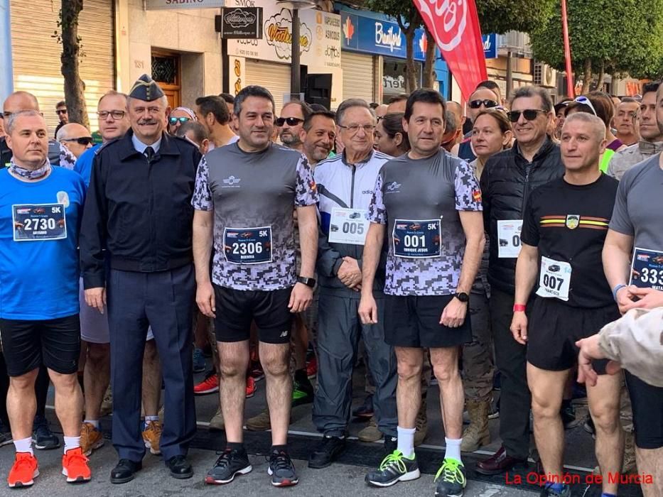 Llegadas 5K Carrera Popular Base Aérea de Alcantar