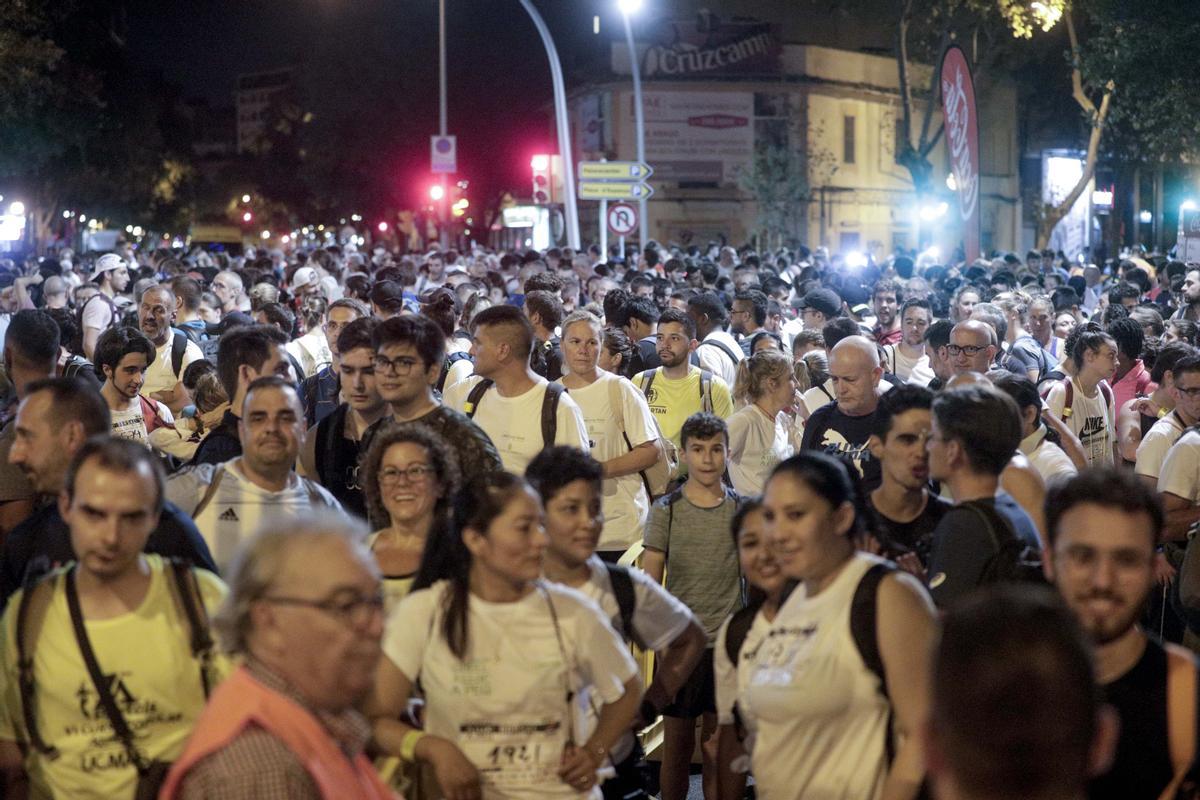 Exitosa Marxa des Güell a Lluc a Peu con miles de participantes Exitosa Marxa des Güell a Lluc a Peu con miles de participantes