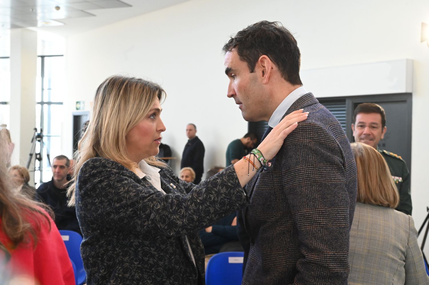 Presentación de Justo Vellón como director y visita al aeropuerto de Castellón