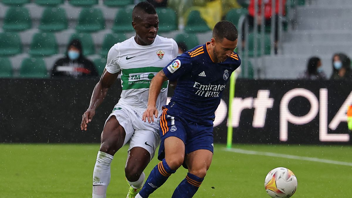 Hazard lleva semanas sin entrar en el once titular del Real Madrid