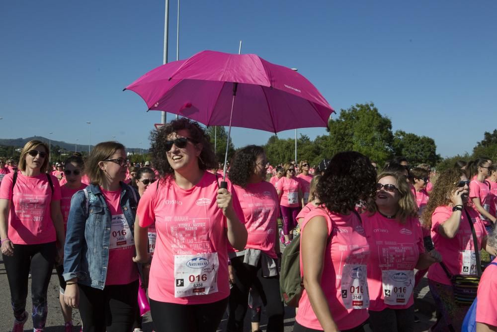 Participantes en la carrera