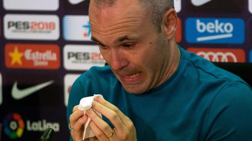 Iniesta: «Me voy en paz porque creo que ya no podía dar lo mejor de mí»