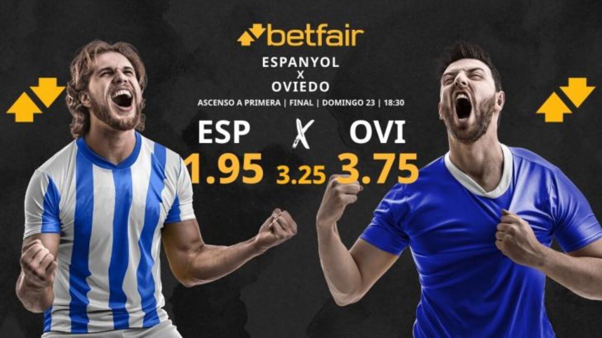 Pronósticos RCD Espanyol vs. Real Oviedo: horario, TV, estadísticas y cuadro