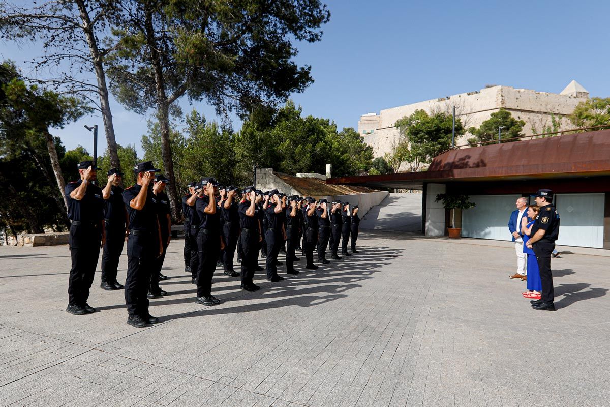 Nueva promoción de Policías Locales formados en Ibiza