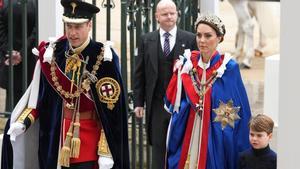 Kate Middleton en la coronación de Carlos III de Inglaterra.