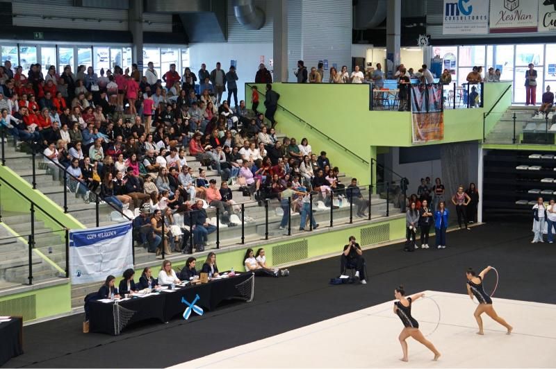 Así se vivió la primera Copa Atlántica de gimnasia rítmica en Lalín