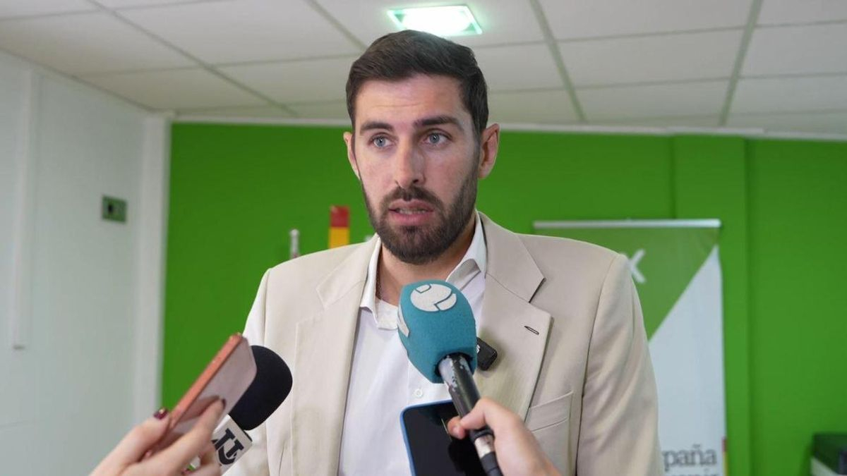 José Ángel Antelo, presidente provincial de Vox en la Región de Murcia.