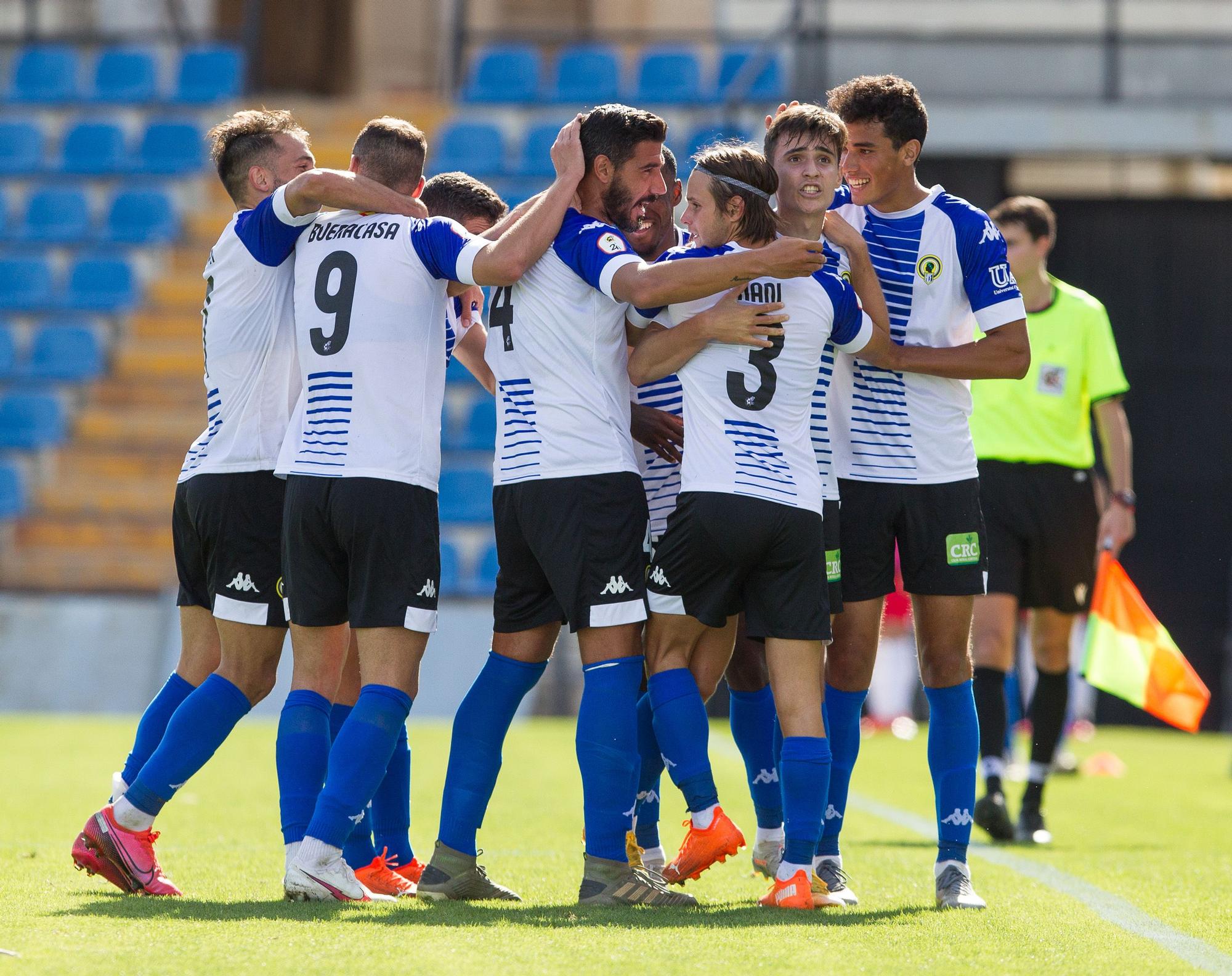 Las imágenes del partido Hércules - Peña Deportiva