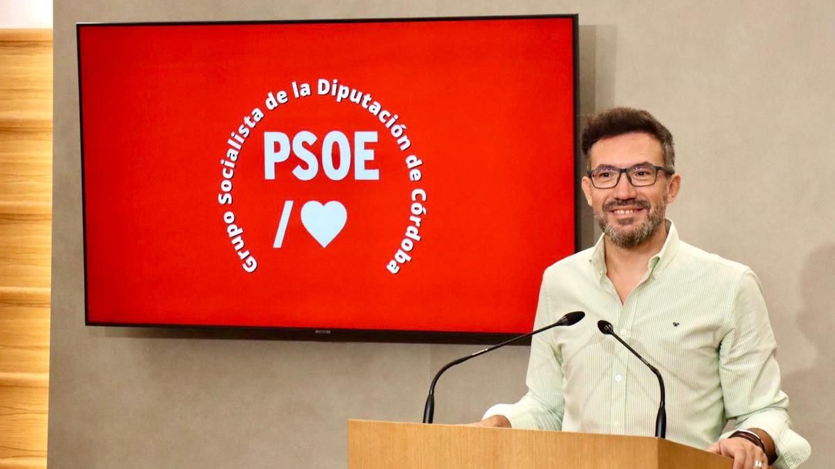 El portavoz socialista en la Diputación de Córdoba, José Antonio Romero.