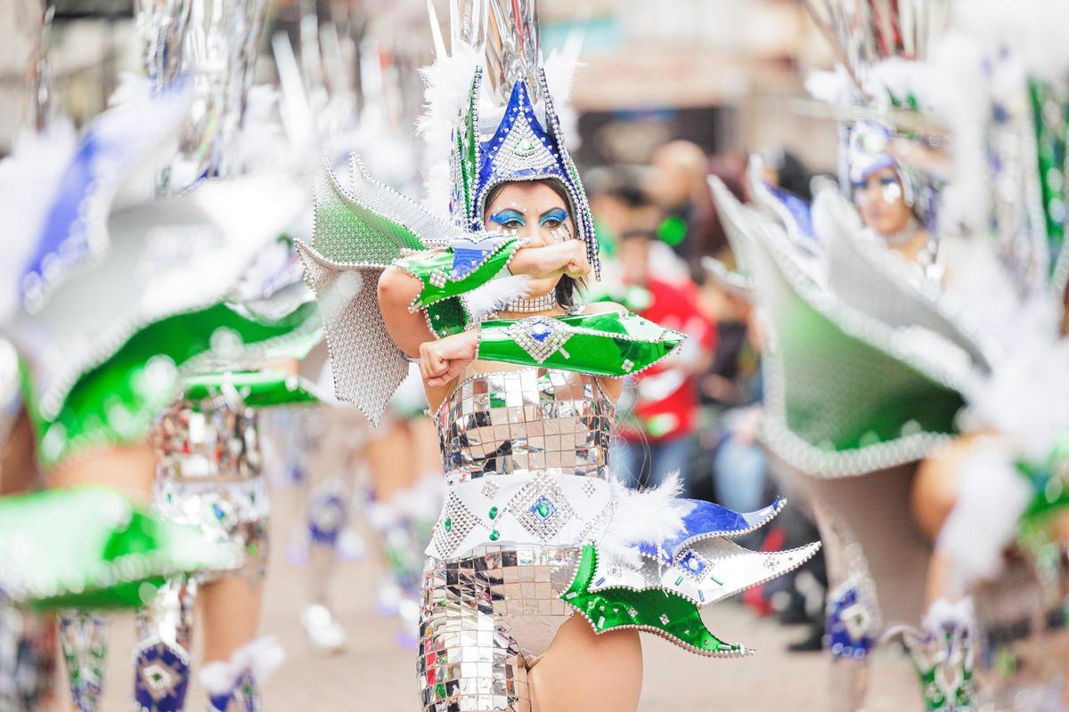 El desfile del Carnaval de Navalmoral de la Mata es espectacular.