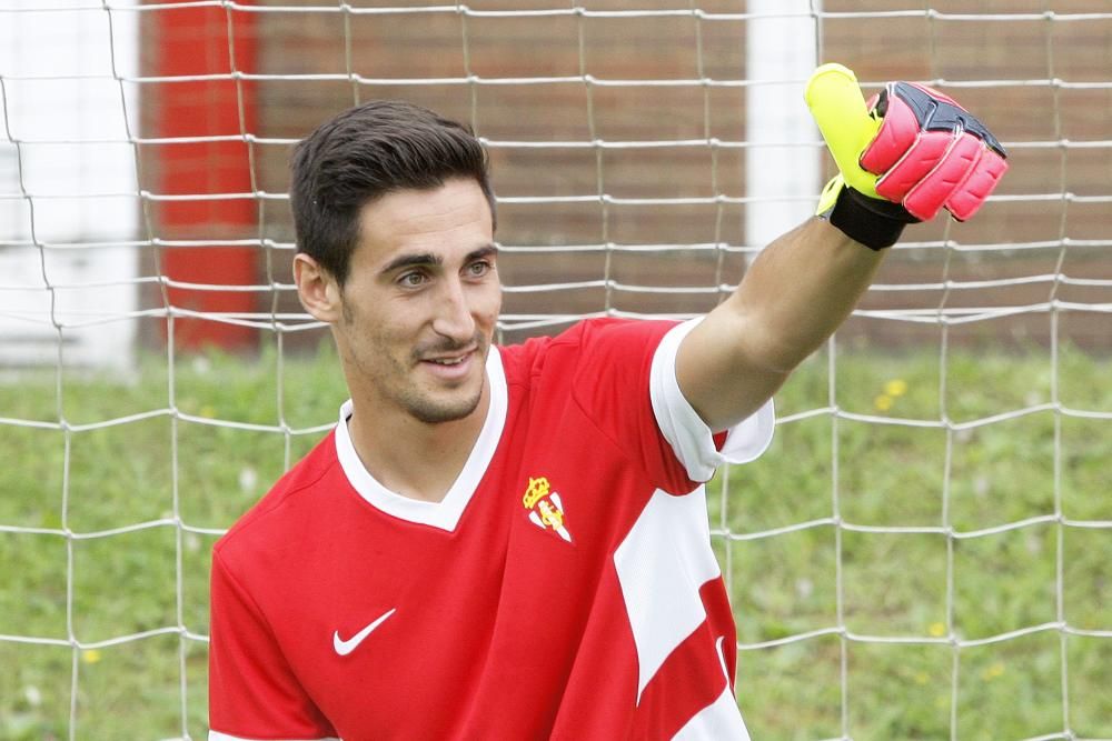 Presentación de Mariño y Lillo con el Sporting