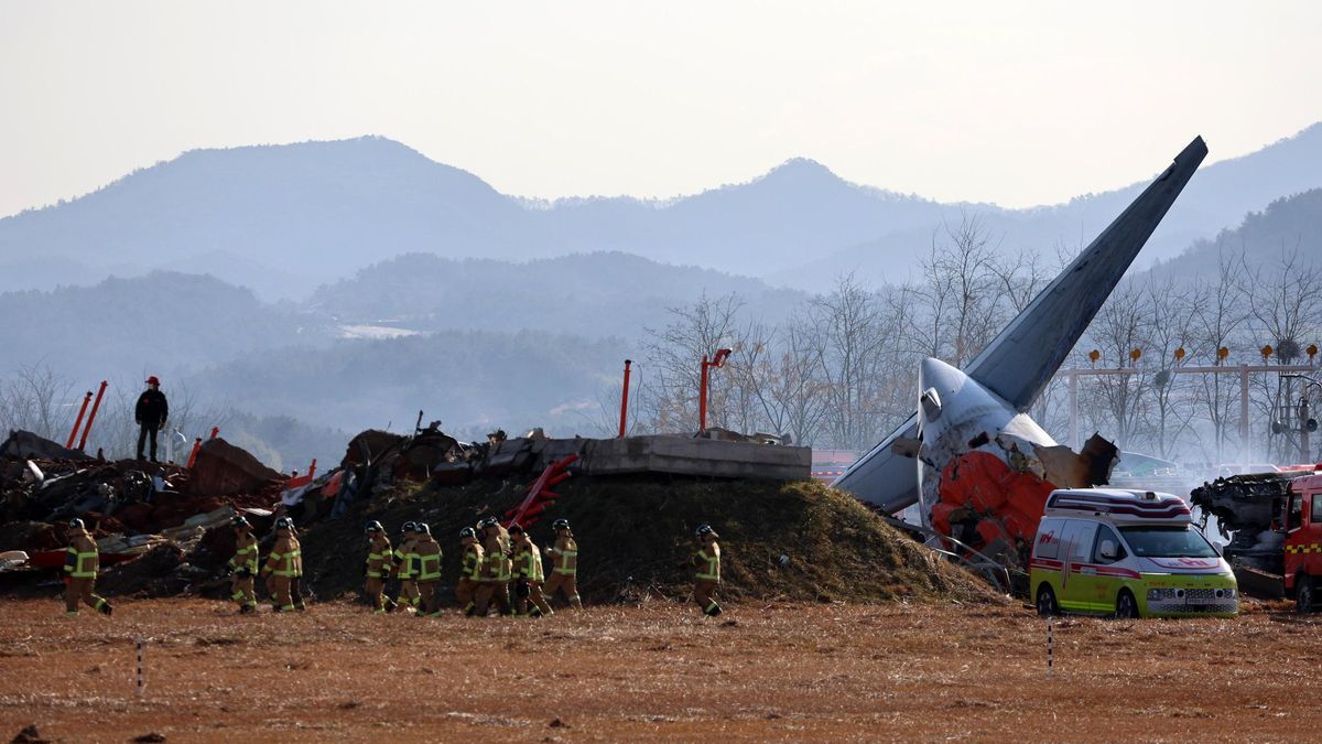 Elevan a 176 los muertos en el accidente aéreo en Corea del Sur