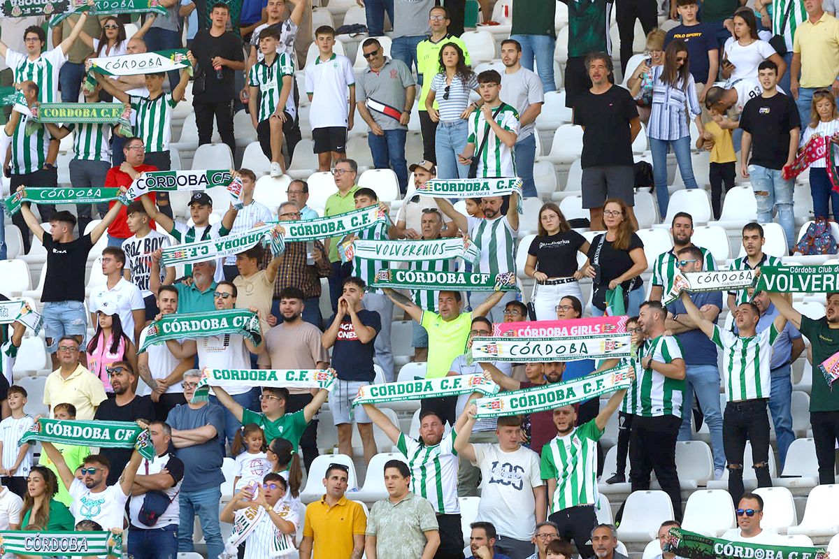 Las imágenes de la afición del Córdoba CF - Talavera