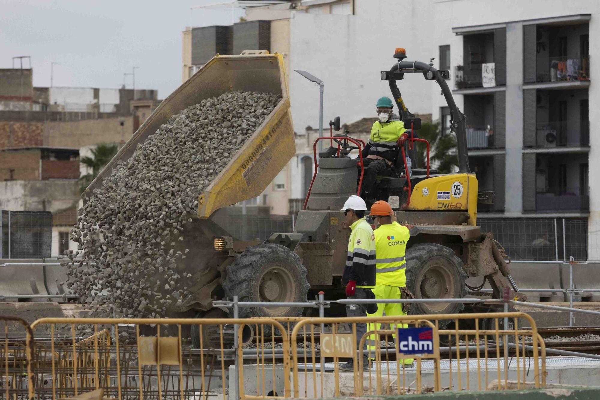 Obras puente de Paiporta