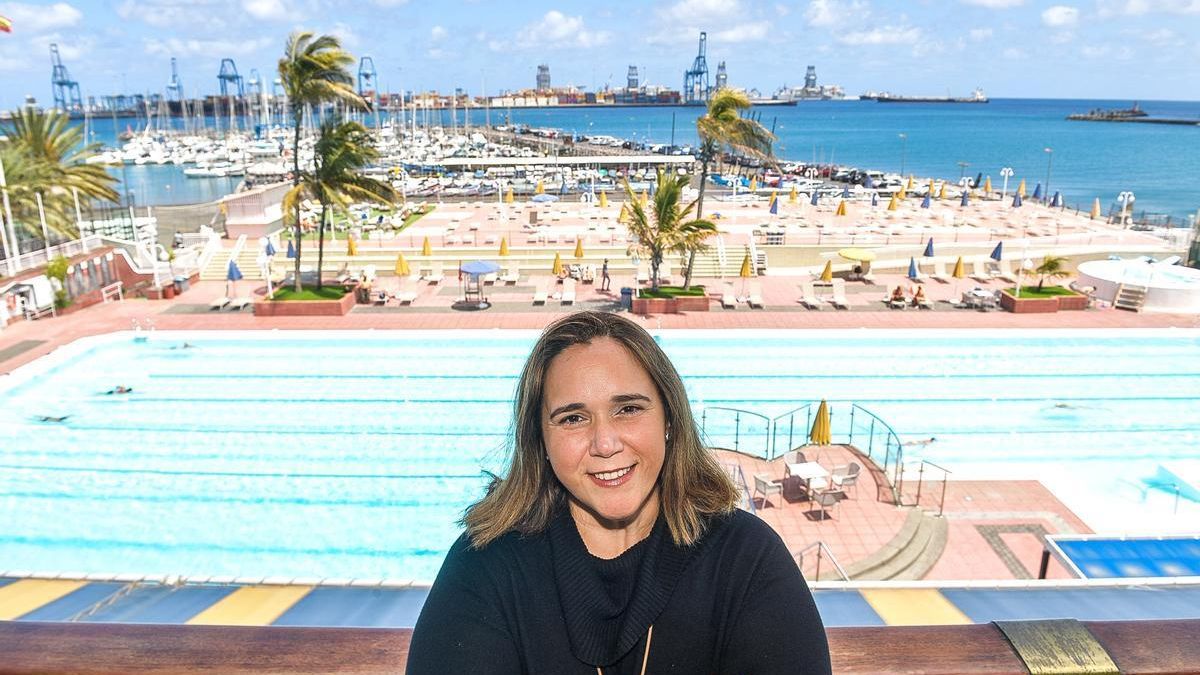 Maica López, presidenta del Club Náutico