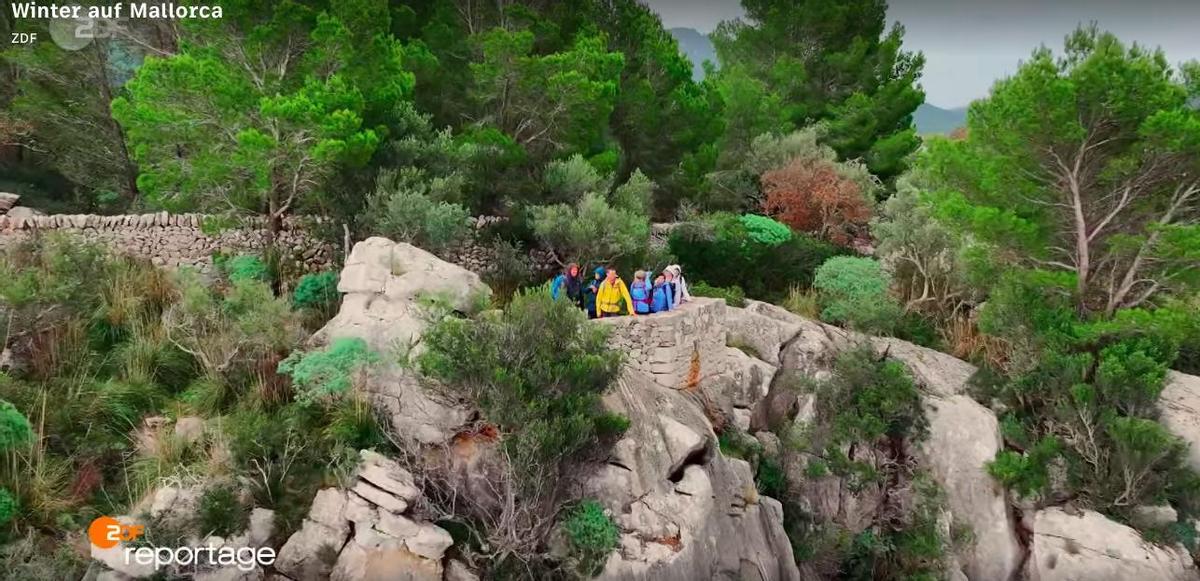 Wanderurlauber in der Tramuntana.