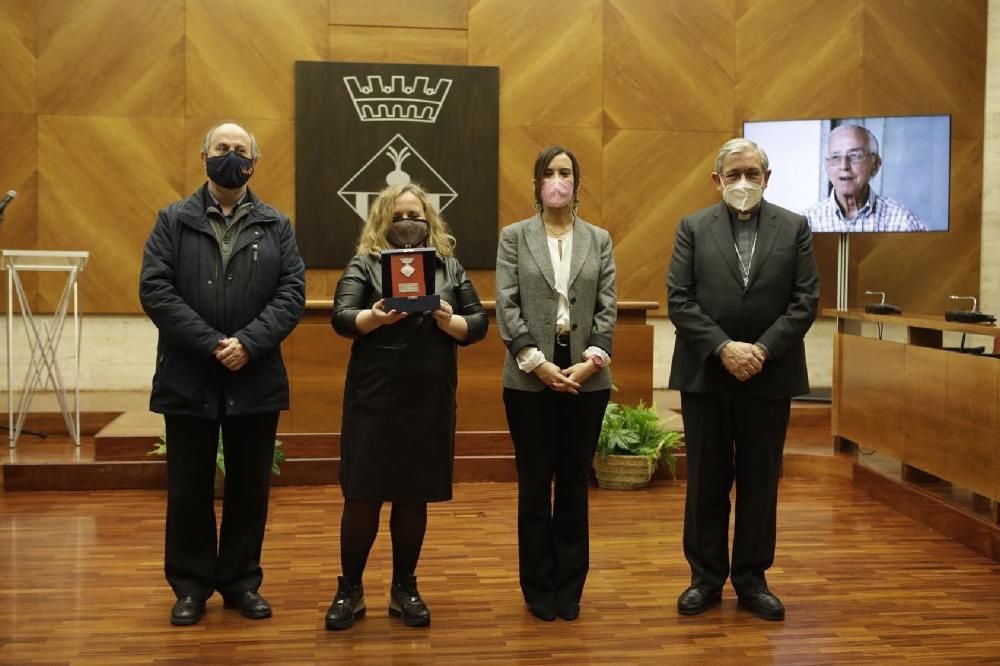 Medalla de ciutat de Sabadell a Pere Casaldàliga