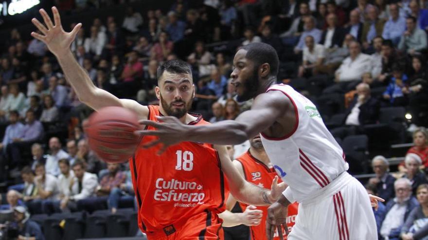 Imagen del partido ante el Hapoel disputado el pasado mes de octubre.