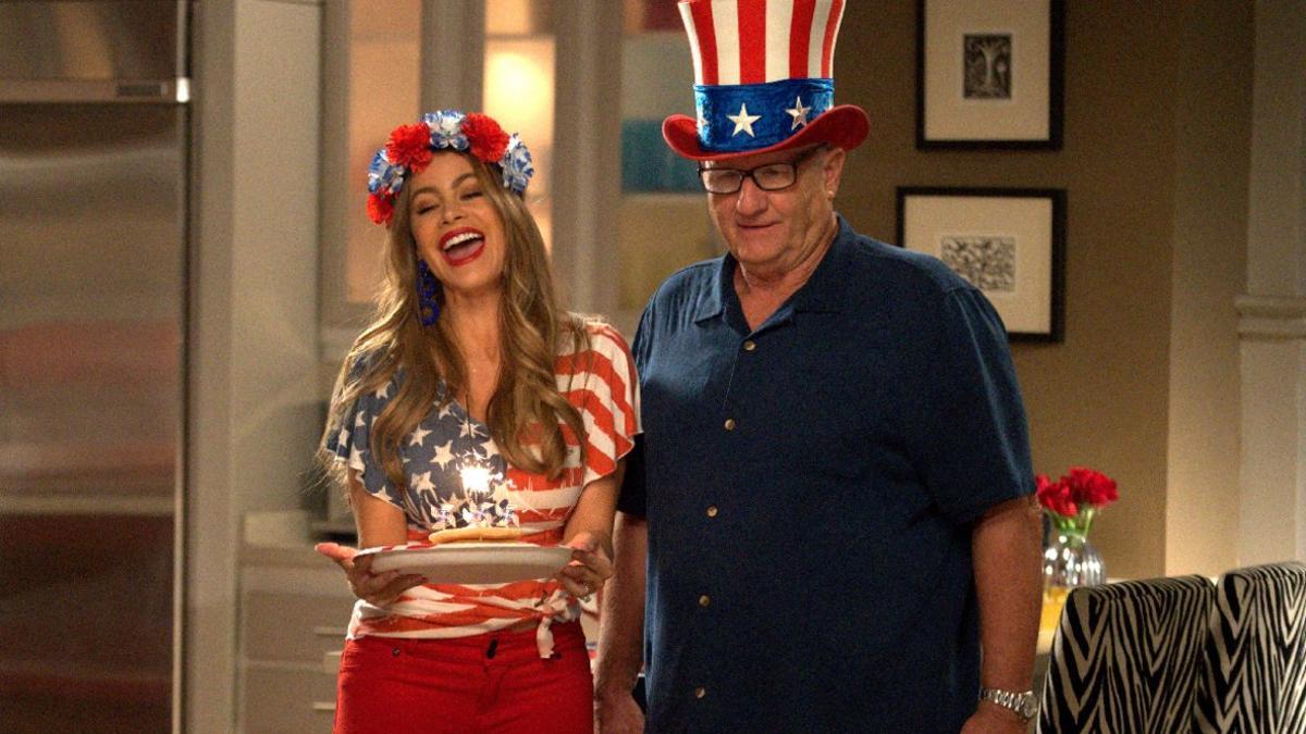 Gloria y Jay, en la décima temporada de 'Modern family'