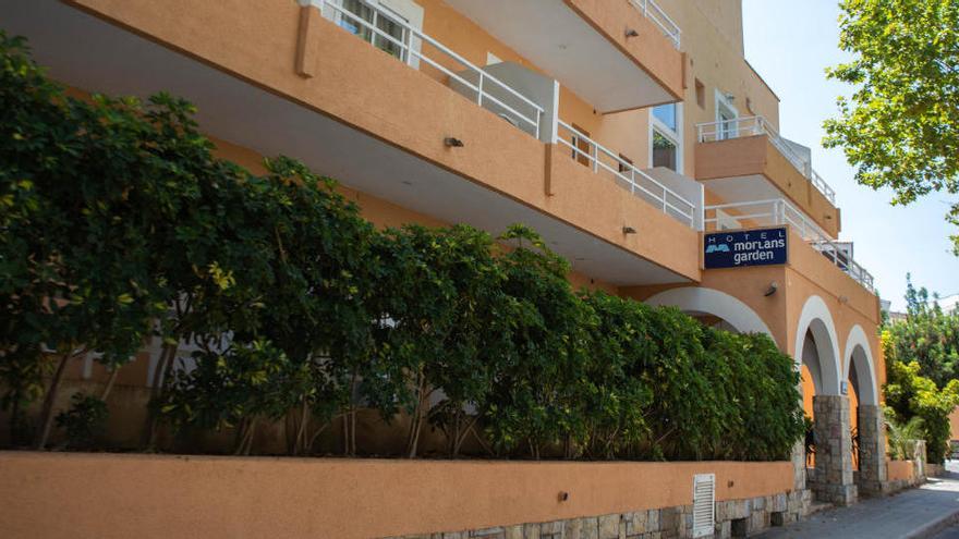 El hotel de Mallorca donde están alojados los turistas.