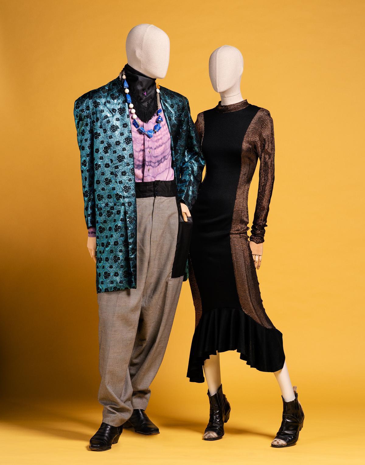 Uno de los maniquís, con ropa de Tino Casal. Colección particular Familia Casal.