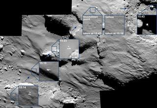 El robot 'Philae' despierta tras siete meses inactivo sobre un cometa
