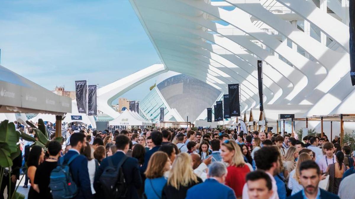 Asistentes al Valencia Digital Summit, en una imagen captada ayer.